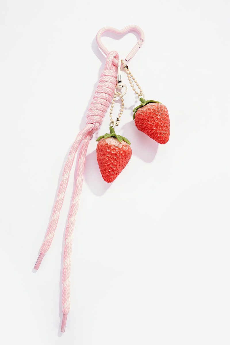 Grossiste ÉLINE L'ATELIER - Bijou de sac et porte-clé Fraises