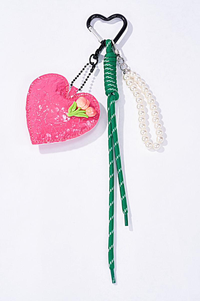 Grossiste ÉLINE L'ATELIER - Grigri accessoires de sac et porte-clé Cœur