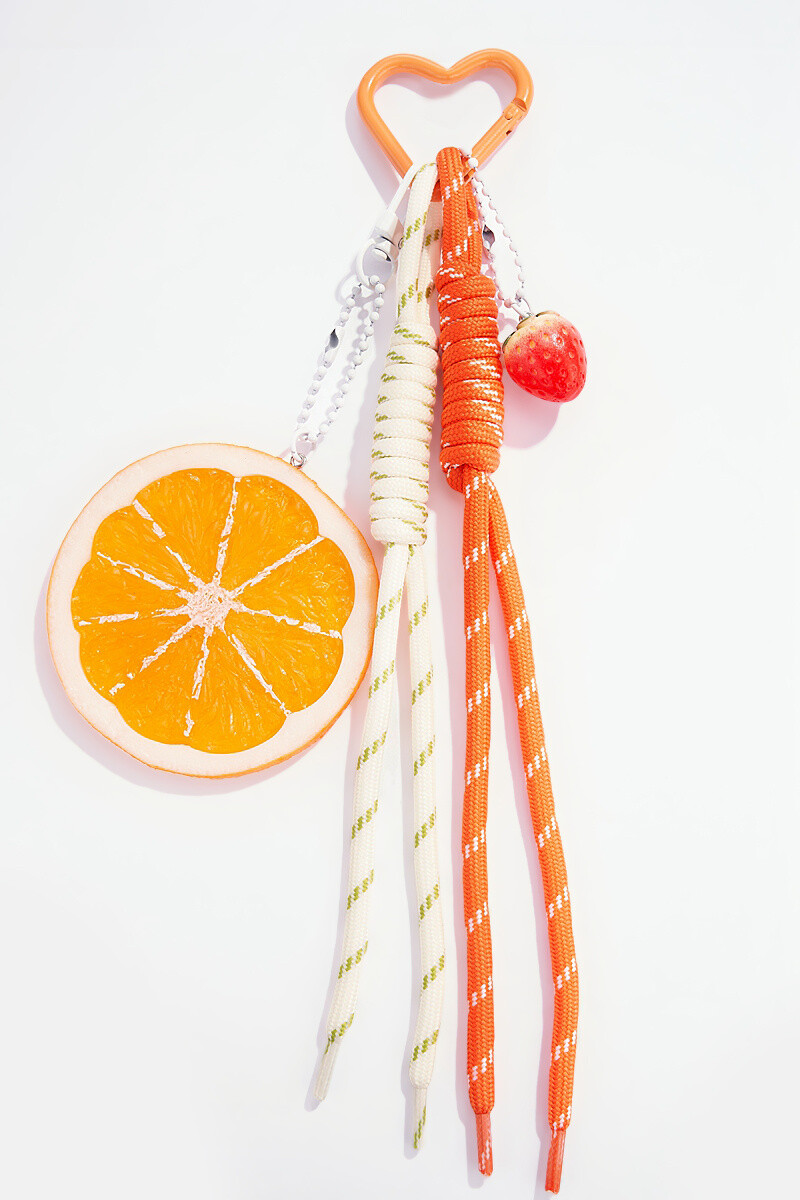 Grossiste ÉLINE L'ATELIER - Bijou de sac et porte-clé Fruits