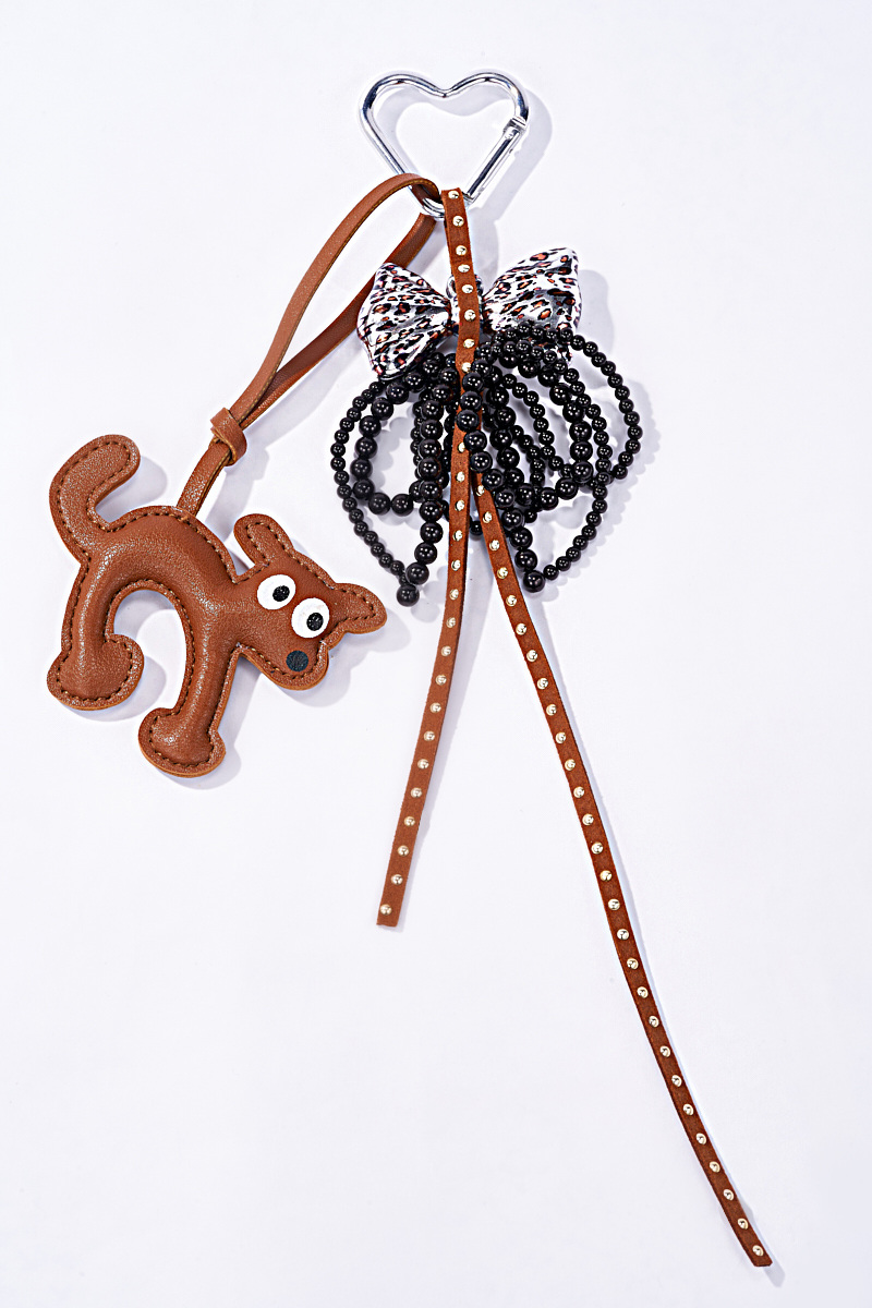Mayorista ÉLINE L'ATELIER - Encantadores accesorios de bolso y llavero Perro y lazo