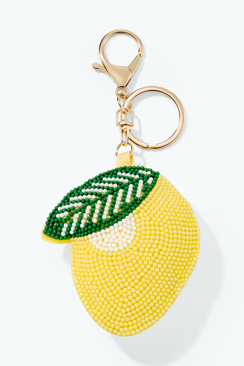 Grossista ÉLINE L'ATELIER - Portachiavi Limone in Perline Rocaille