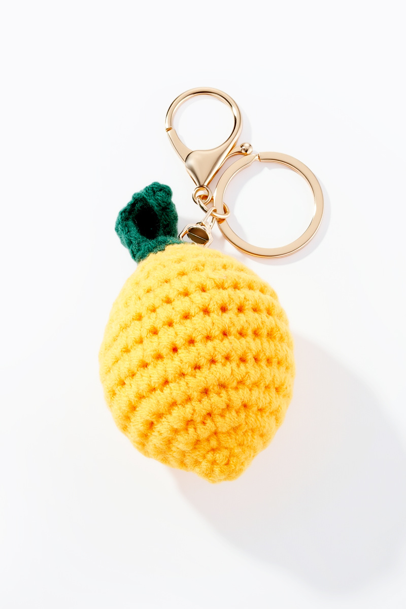 Wholesaler ÉLINE L'ATELIER - Crochet Lemon Bag Charm
