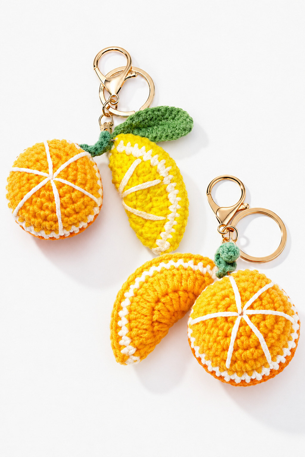 Wholesaler ÉLINE L'ATELIER - Crochet Orange Bag Charm