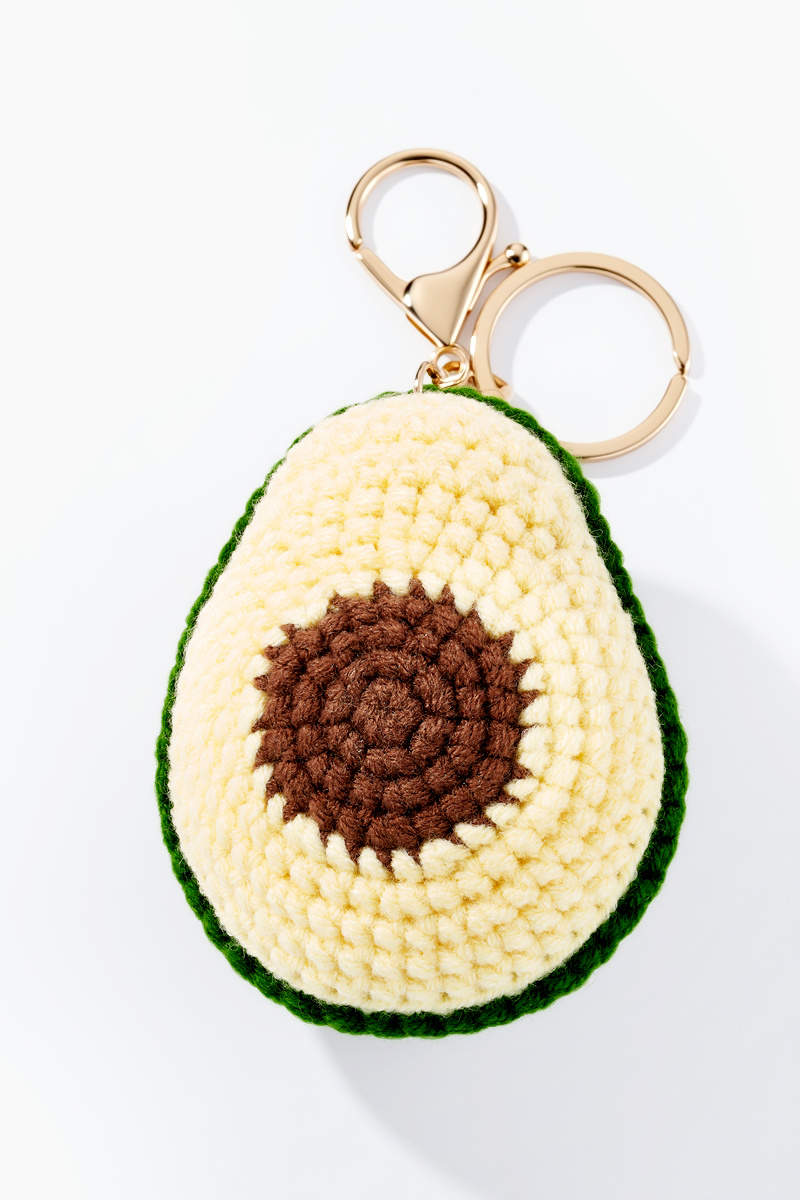 Wholesaler ÉLINE L'ATELIER - Crochet Avocado Bag Charm