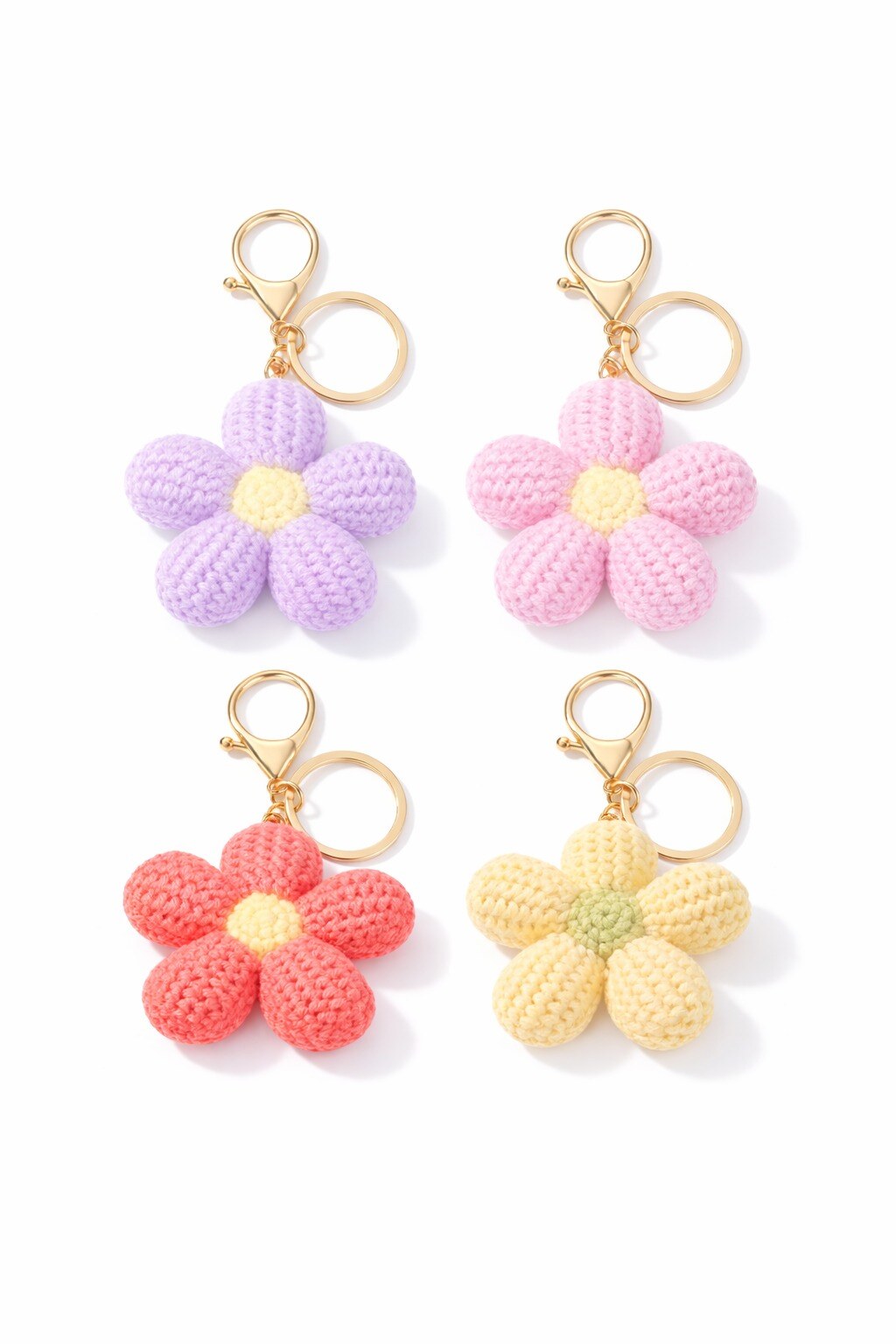 Wholesaler ÉLINE L'ATELIER - Crochet Flower Bag Charm