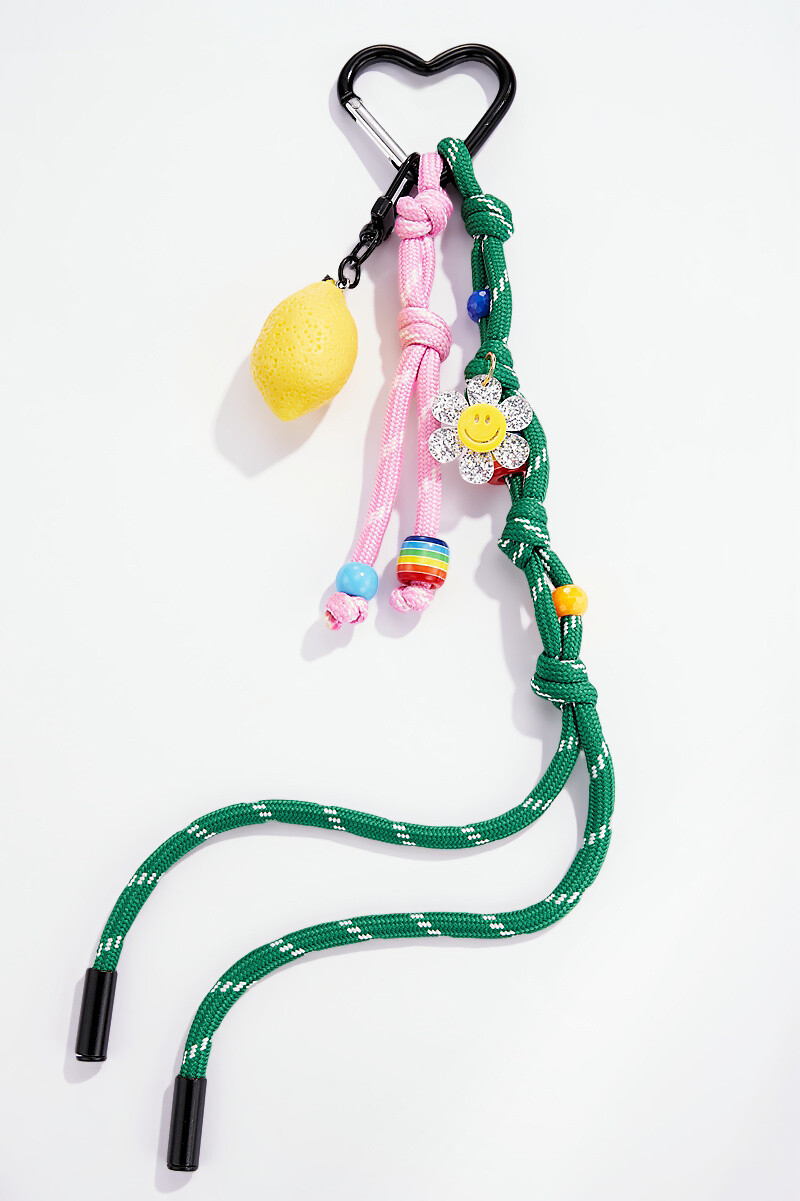 Grossiste ÉLINE L'ATELIER - Bijou de sac et porte-clé Citron