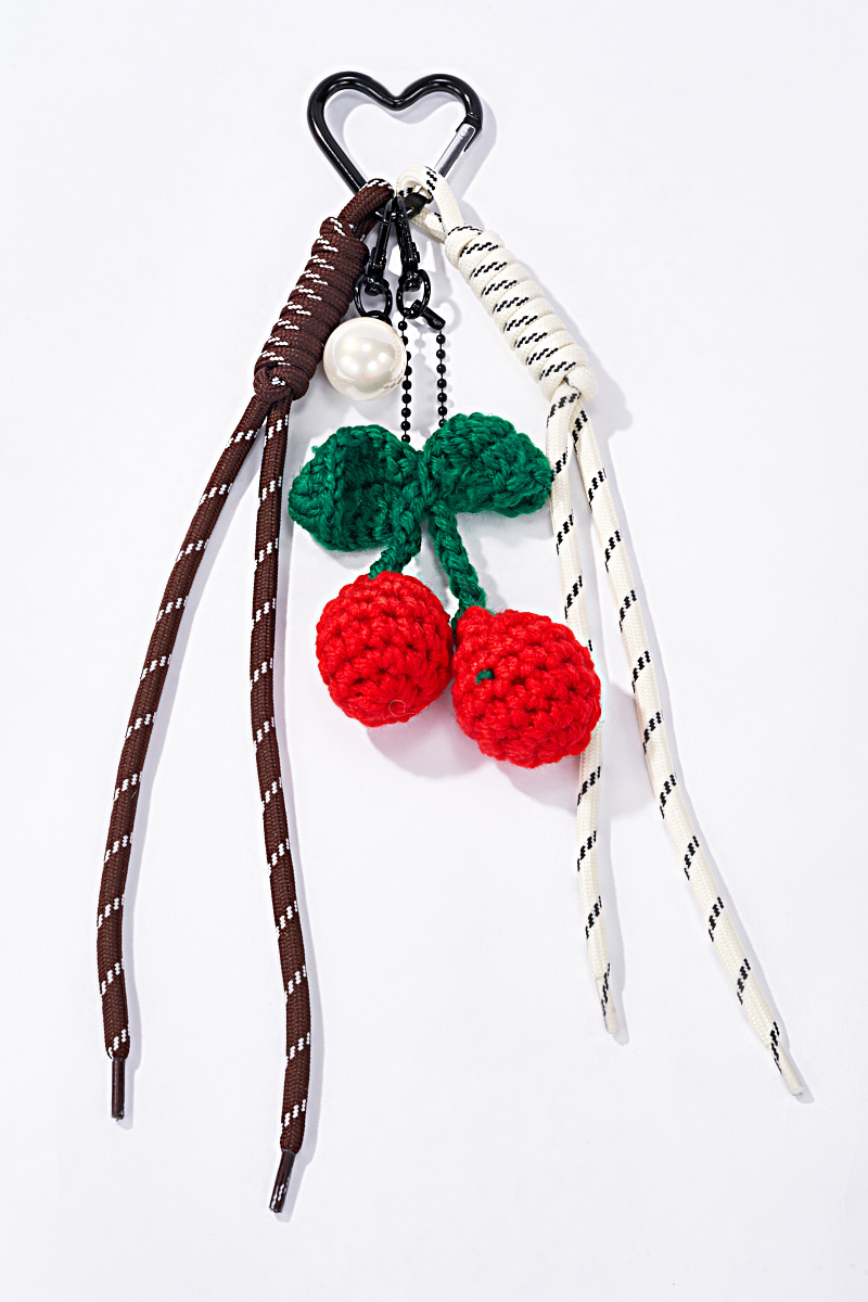 Grossiste ÉLINE L'ATELIER - Grigri accessoires de sac et porte-clé Cerises