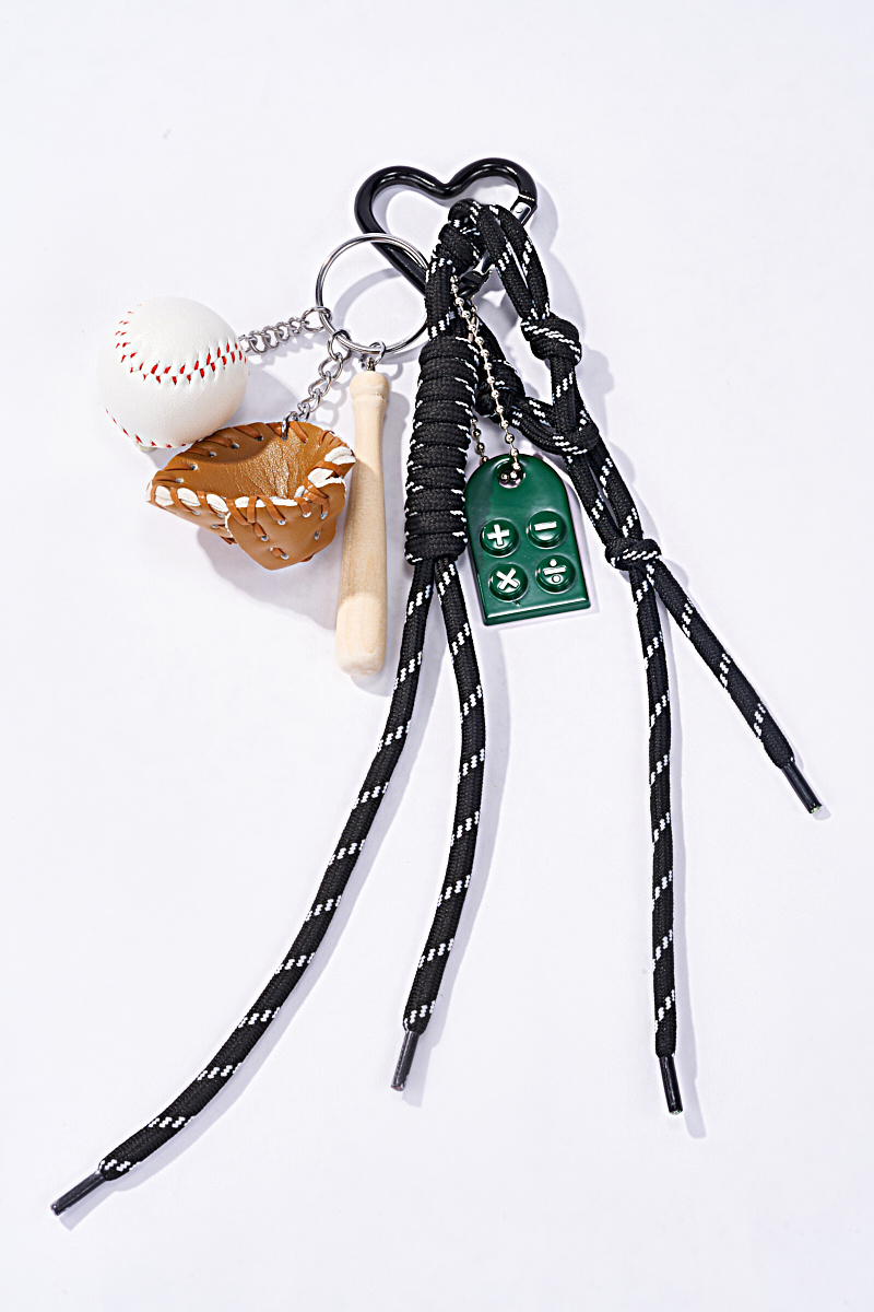 Grossiste ÉLINE L'ATELIER - Grigri accessoires de sac et porte-clé Baseball