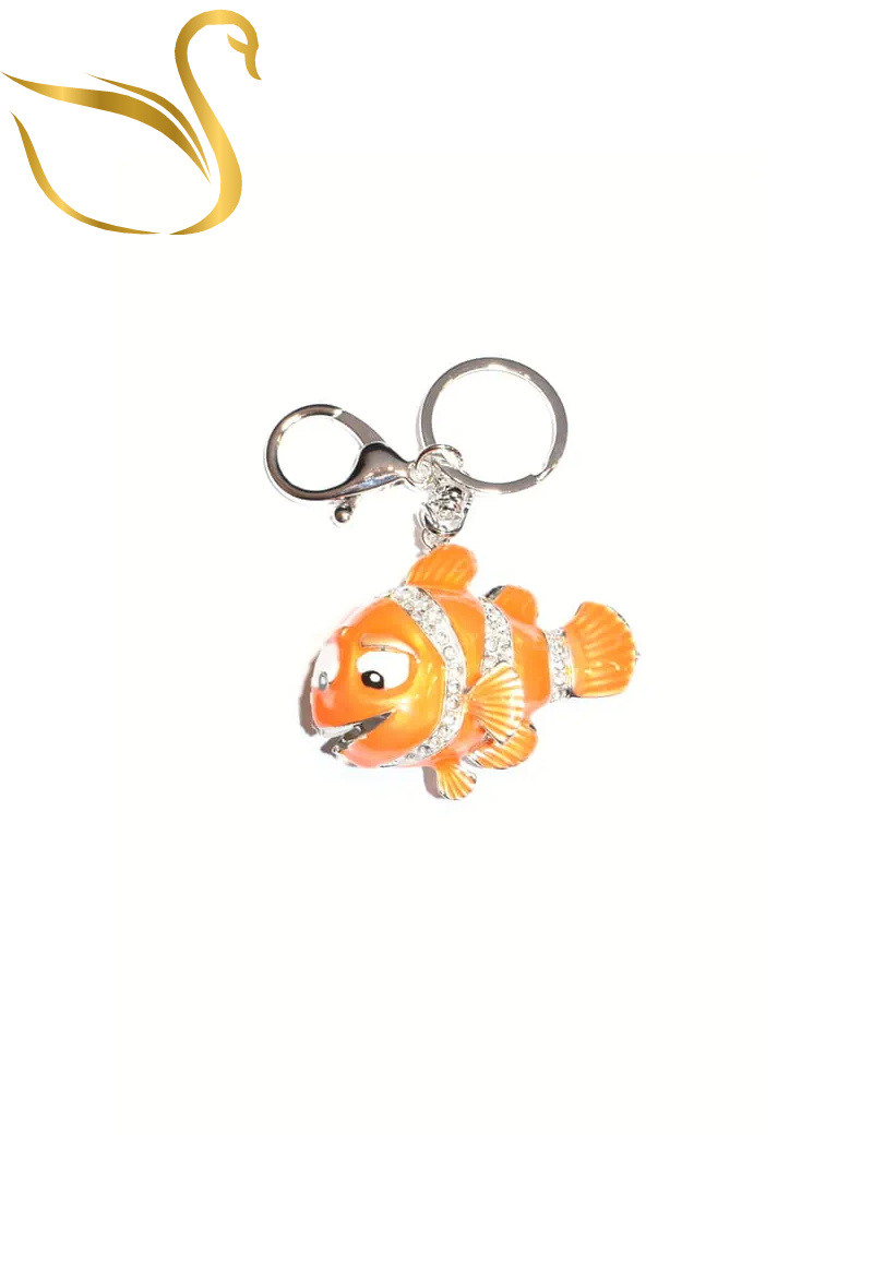 Wholesaler Emma Fantaisies - Goldfish bag jewelry key ring