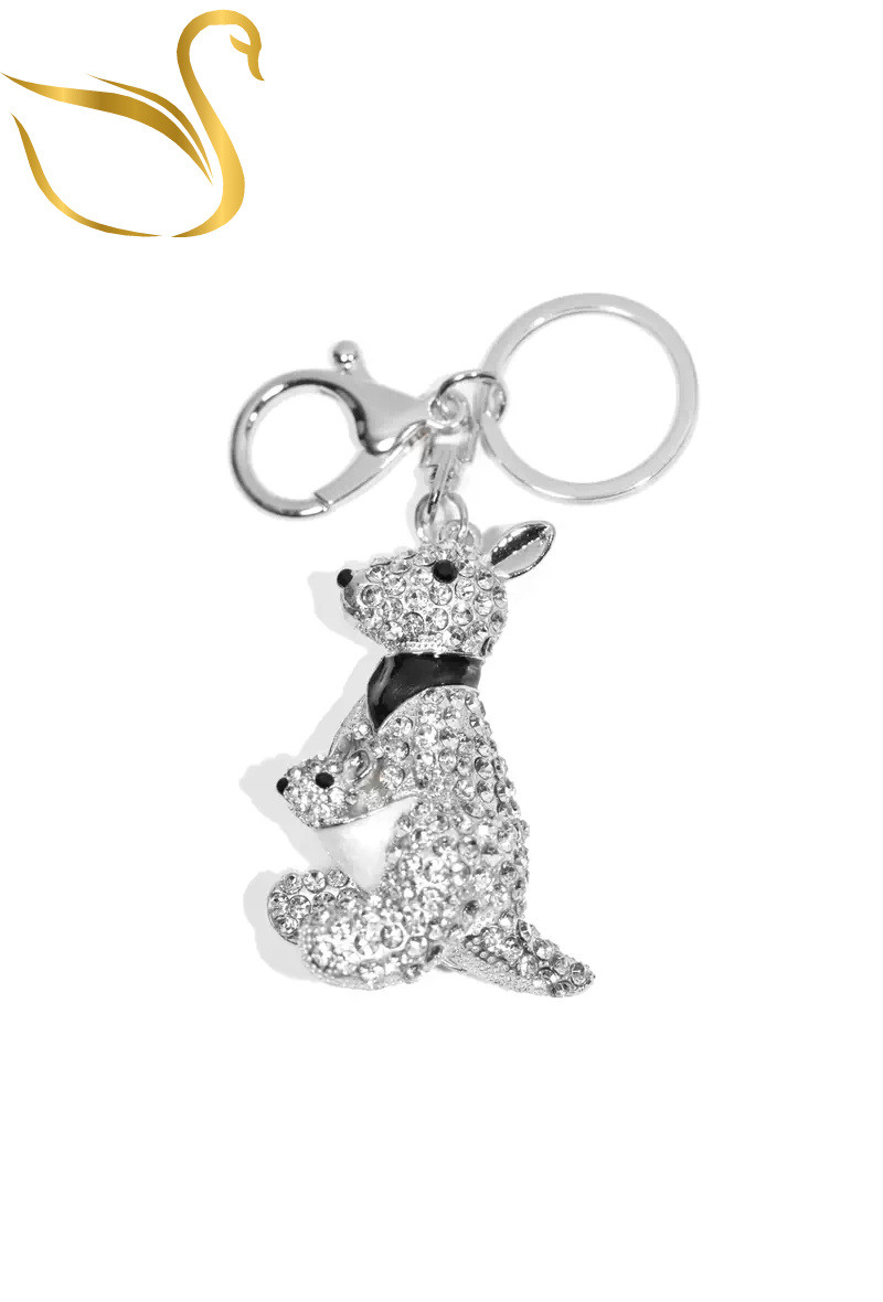 Wholesaler Emma Fantaisies - Kangaroo bag jewelry keyring