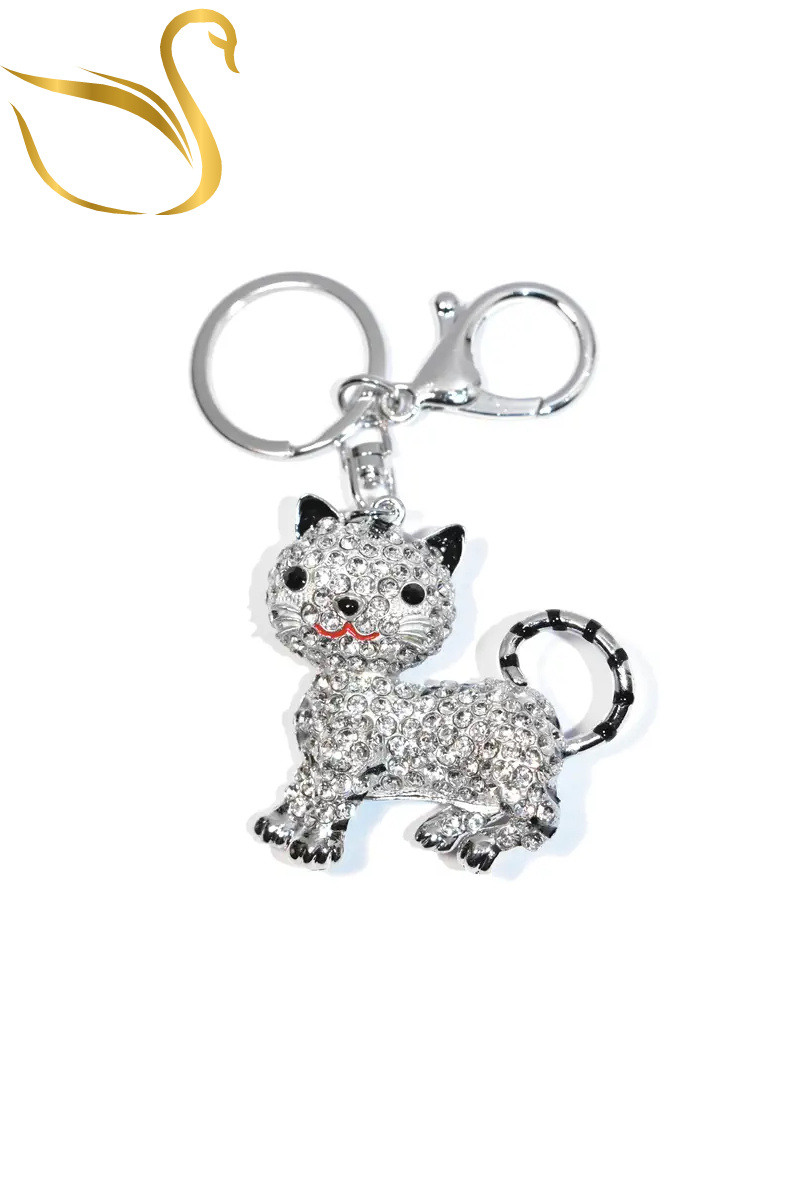 Wholesaler Emma Fantaisies - Cat bag jewelry key ring