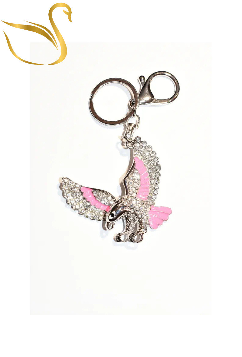 Wholesaler Emma Fantaisies - Eagle bag jewelry keychain