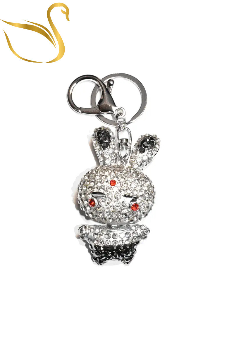 Wholesaler Emma Fantaisies - Rabbit bag jewelry key ring