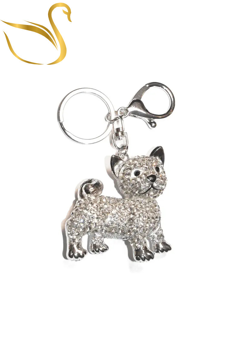Wholesaler Emma Fantaisies - Cat bag jewelry key ring