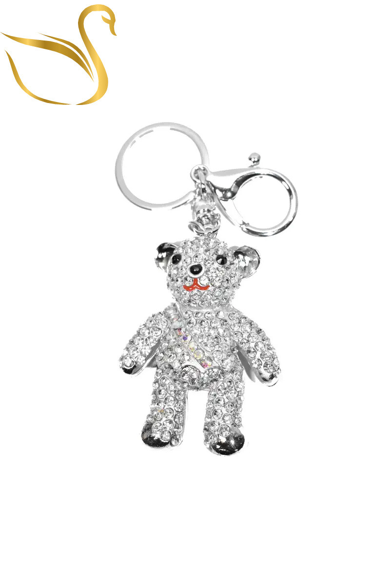 Mayorista Emma Fantaisies - Llavero de joyería con bolso de oso