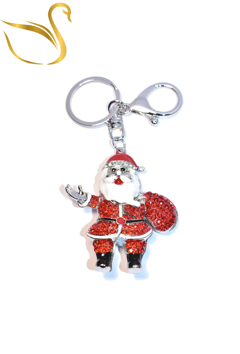 Mayorista Emma Fantaisies - Llavero de joyería de saco de Papá Noel