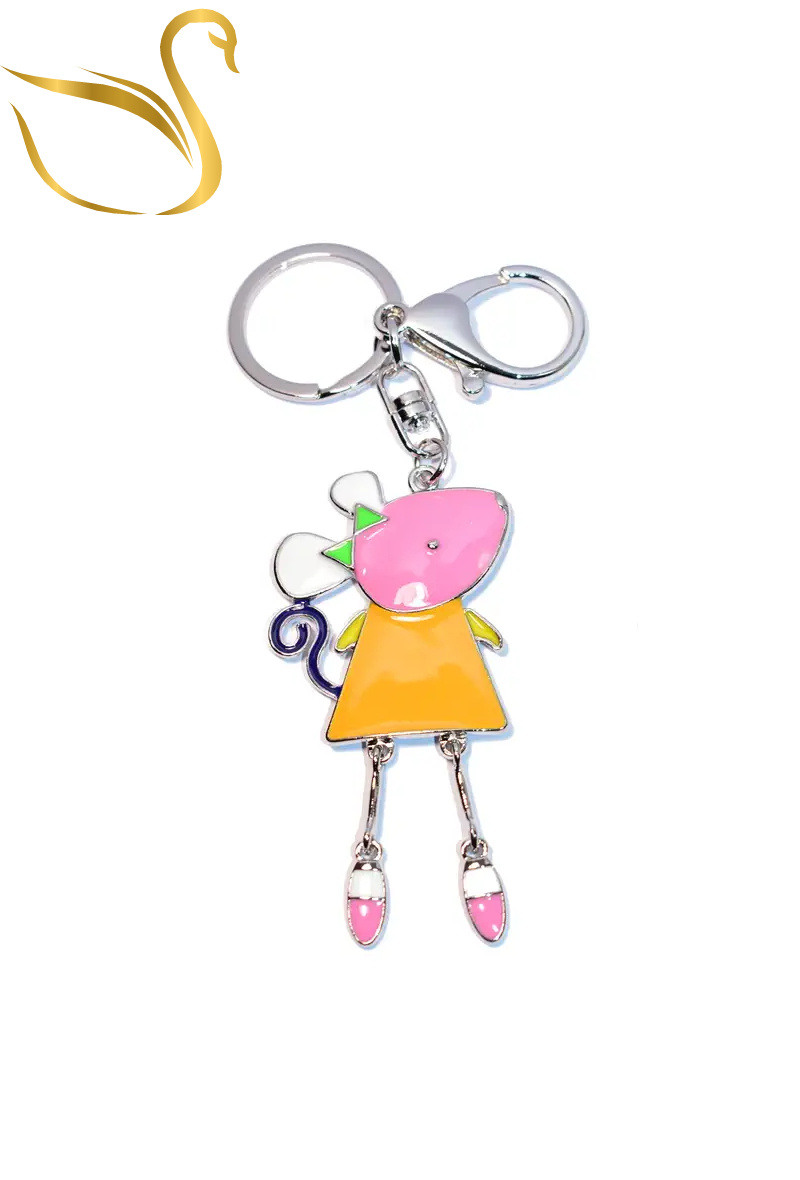Wholesaler Emma Fantaisies - Mouse bag jewelry key ring