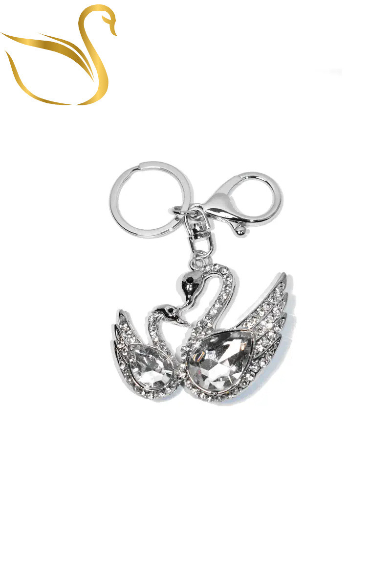 Wholesaler Emma Fantaisies - Swan bag jewelry key ring