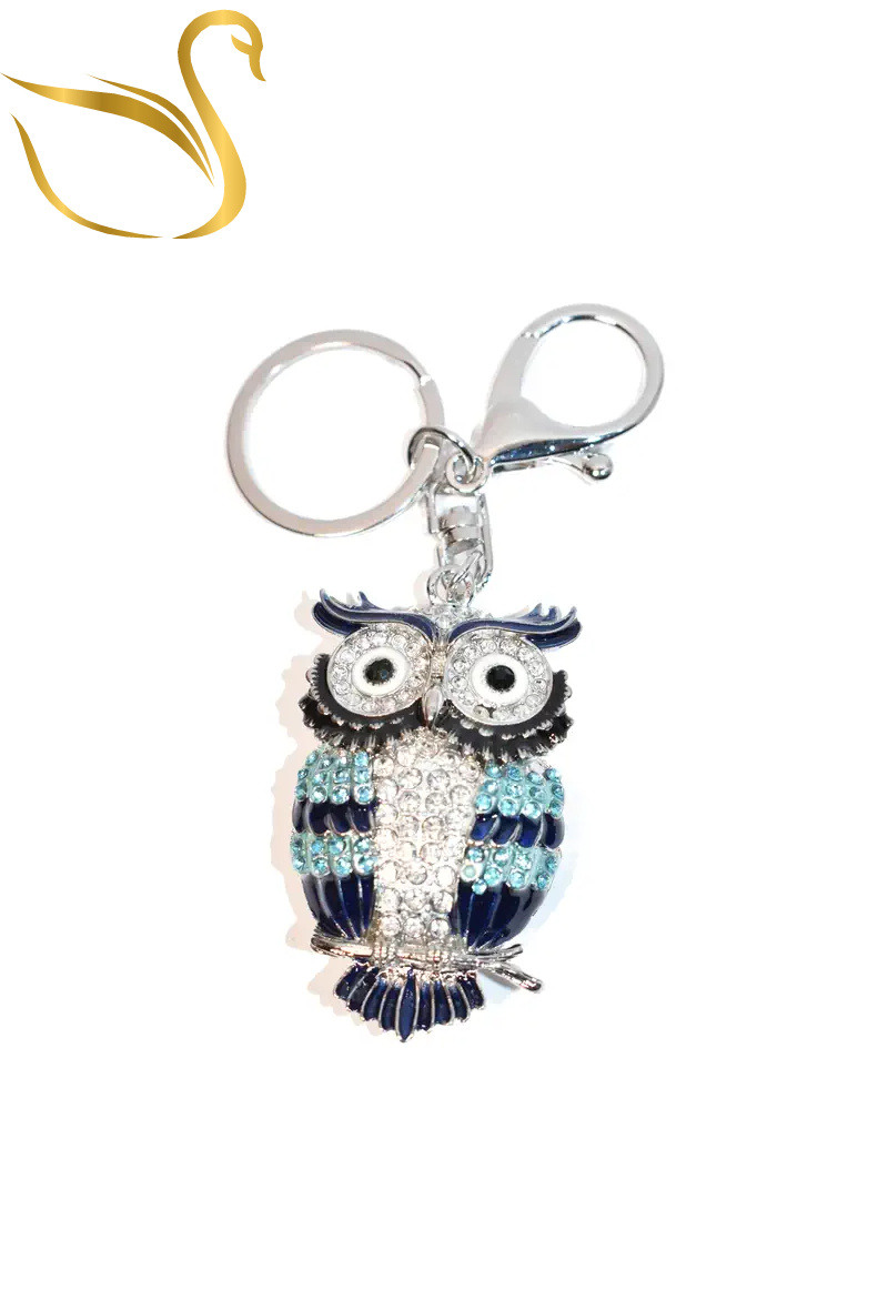 Wholesaler Emma Fantaisies - Owl owl bag jewelry key ring