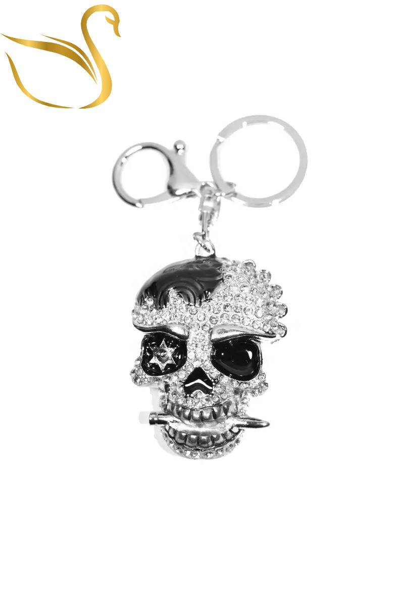 Wholesaler Emma Fantaisies - Skull bag jewelry key ring