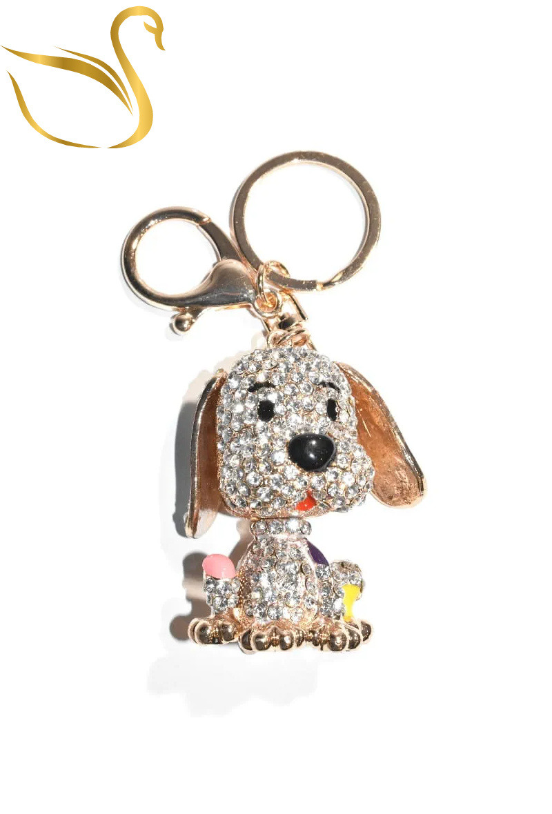 Wholesaler Emma Fantaisies - Dog bag jewelry key ring