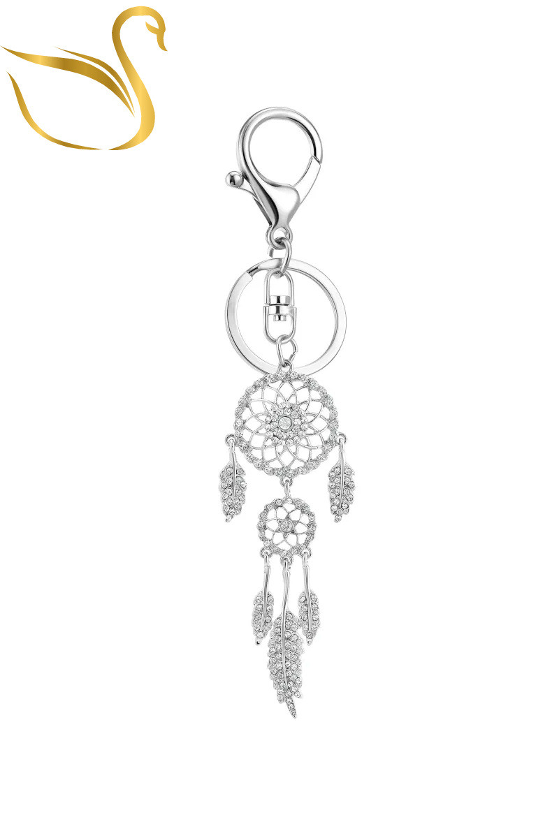 Wholesaler Emma Fantaisies - Bag jewelry key ring Dream catcher