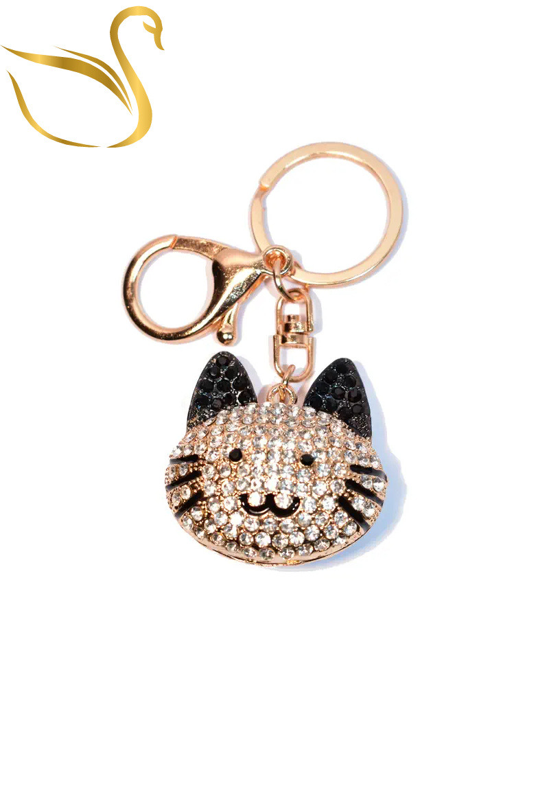 Wholesaler Emma Fantaisies - Cat bag jewelry key ring