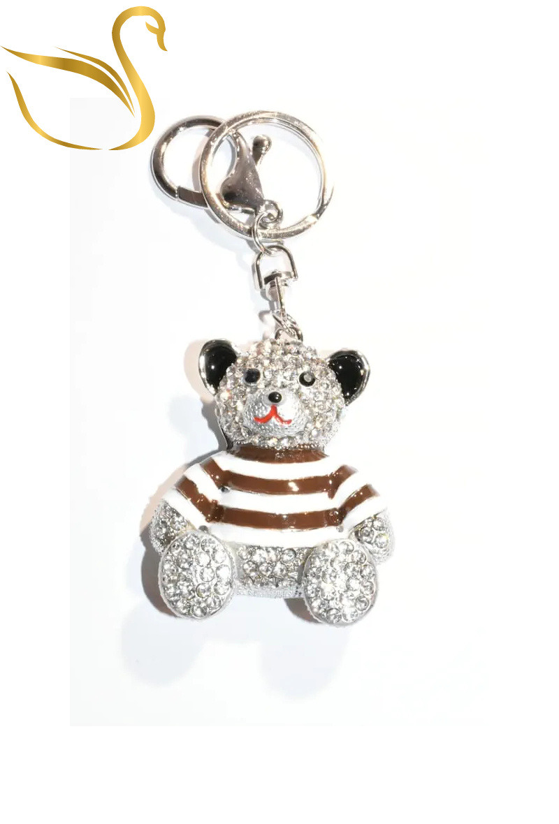 Wholesaler Emma Fantaisies - Bear bag jewelry key ring