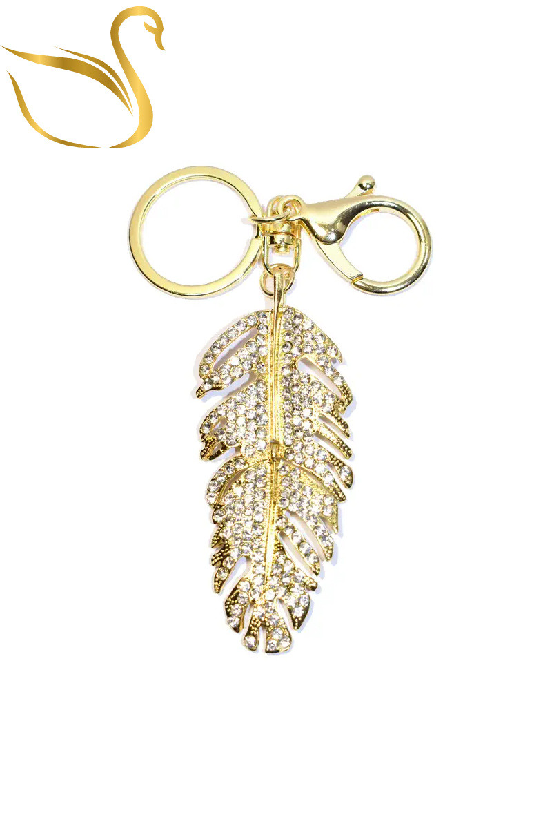 Wholesaler Emma Fantaisies - Leaf of life bag jewelry key ring
