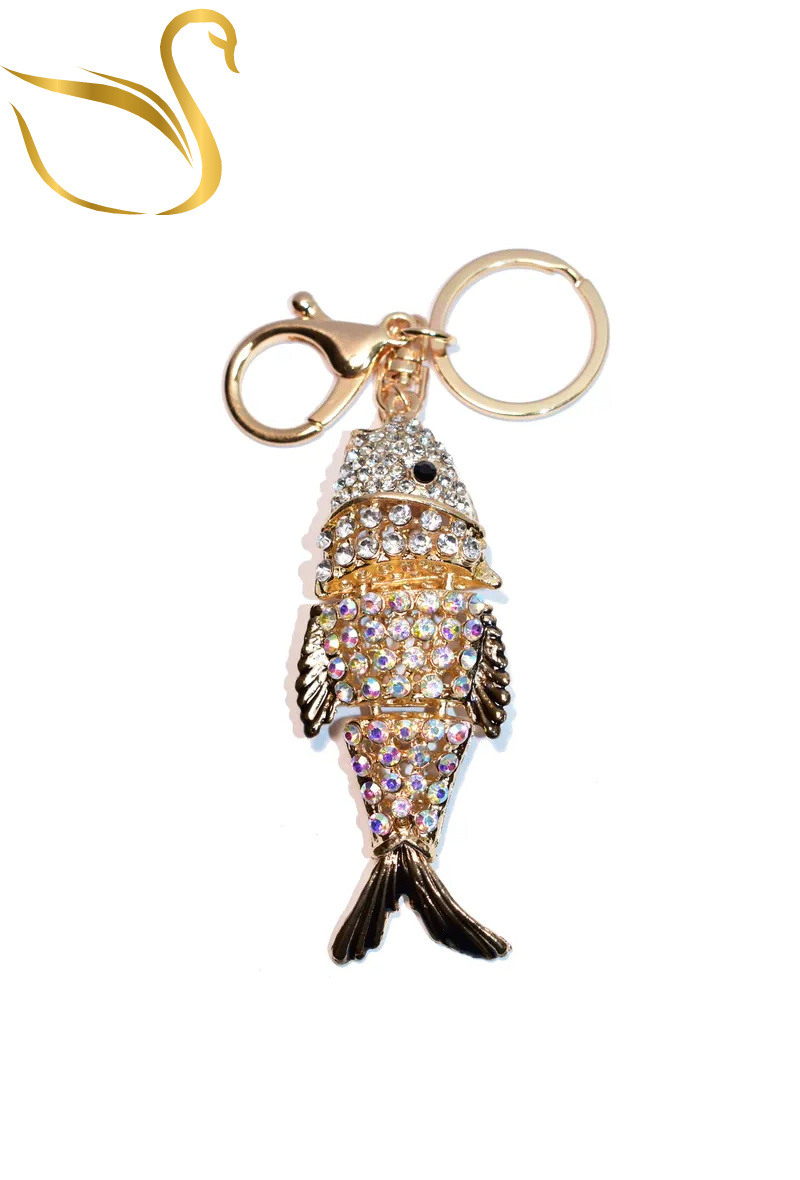 Wholesaler Emma Fantaisies - Fish bag jewelry key ring