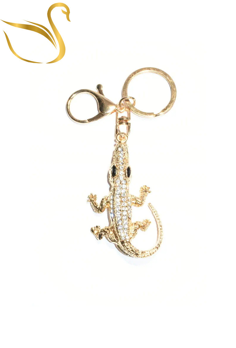 Wholesaler Emma Fantaisies - Crocodile bag jewelry keychain