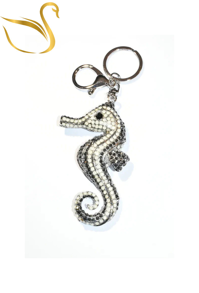 Wholesaler Emma Fantaisies - Seahorse bag jewelry key ring