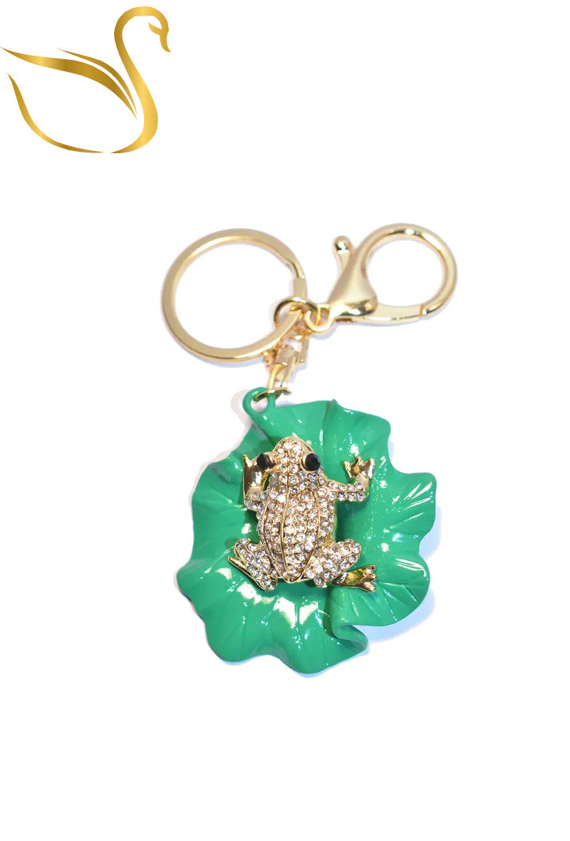 Wholesaler Emma Fantaisies - Frog bag jewelry keychain