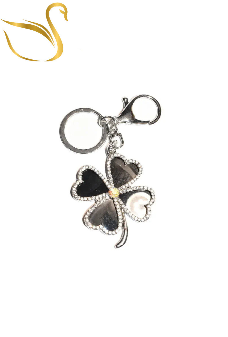 Wholesaler Emma Fantaisies - Clover bag jewelry keyring