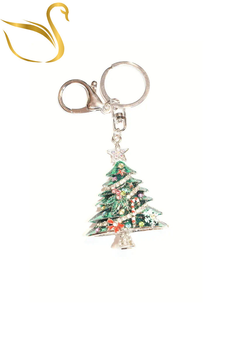 Wholesaler Emma Fantaisies - Christmas tree bag jewelry key ring