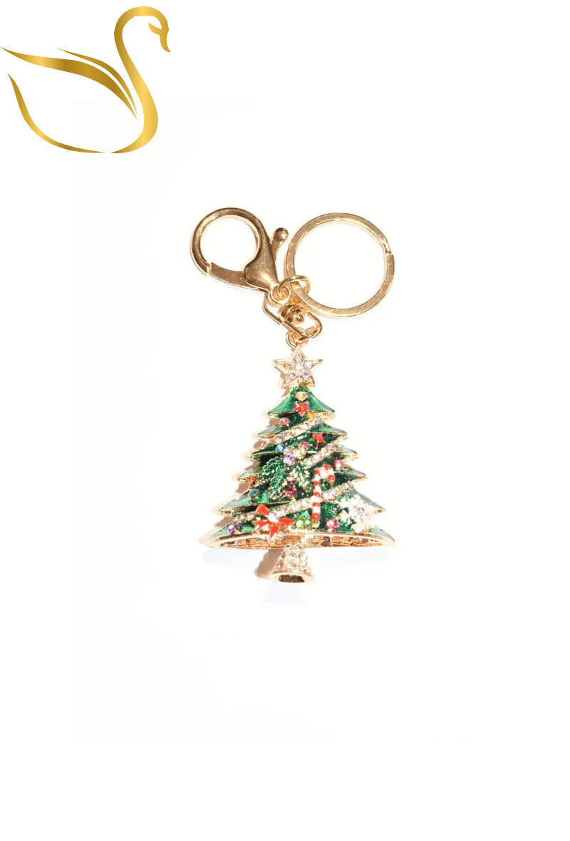Wholesaler Emma Fantaisies - Christmas tree bag jewelry key ring