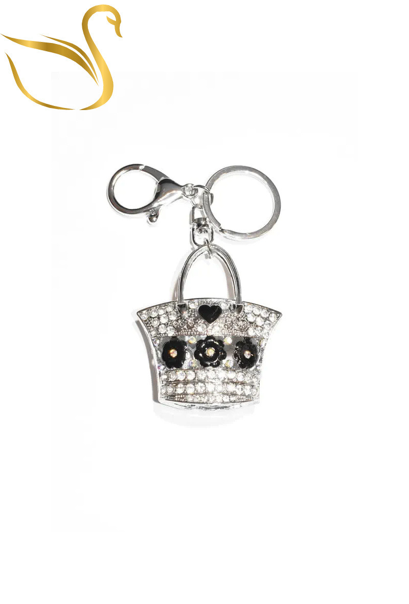 Wholesaler Emma Fantaisies - Flower handbag bag jewelry key ring