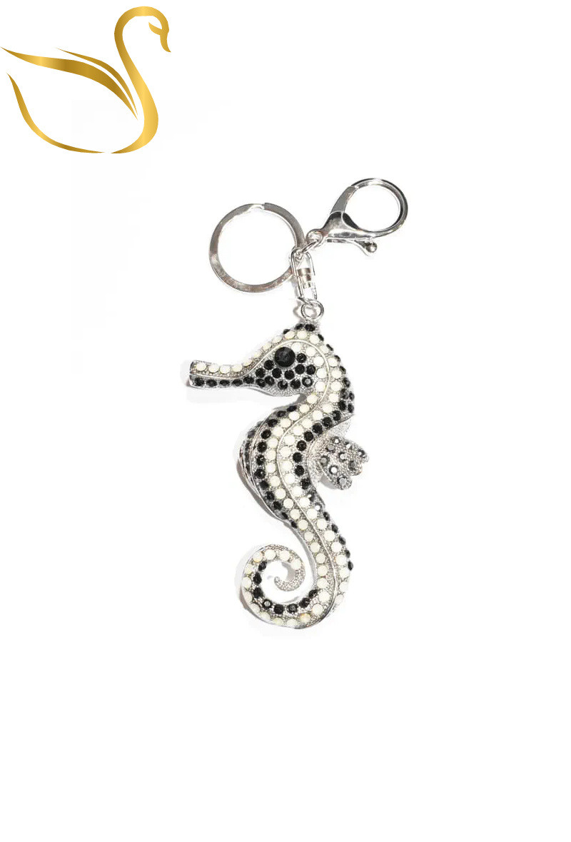 Wholesaler Emma Fantaisies - Seahorse bag jewelry key ring
