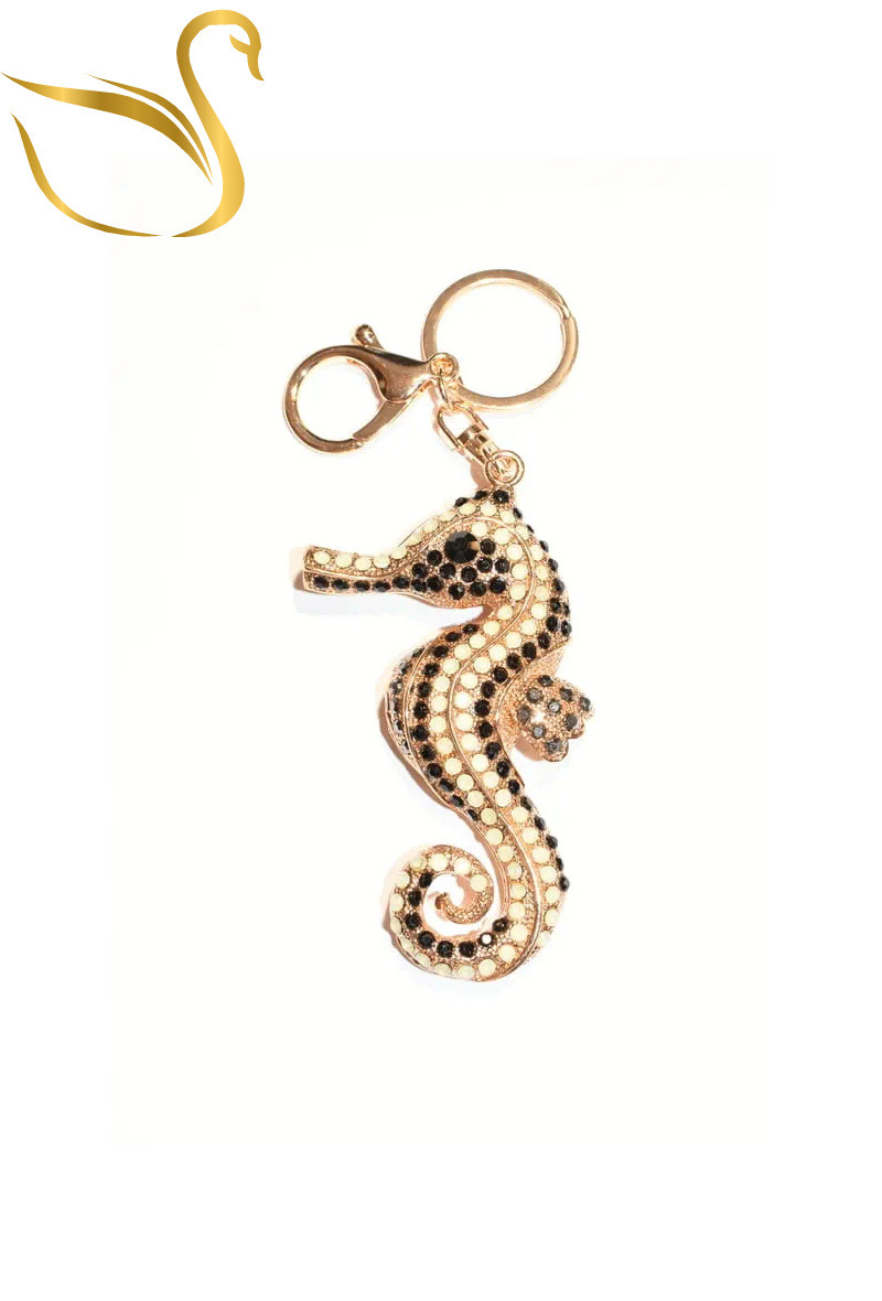 Wholesaler Emma Fantaisies - Seahorse bag jewelry key ring