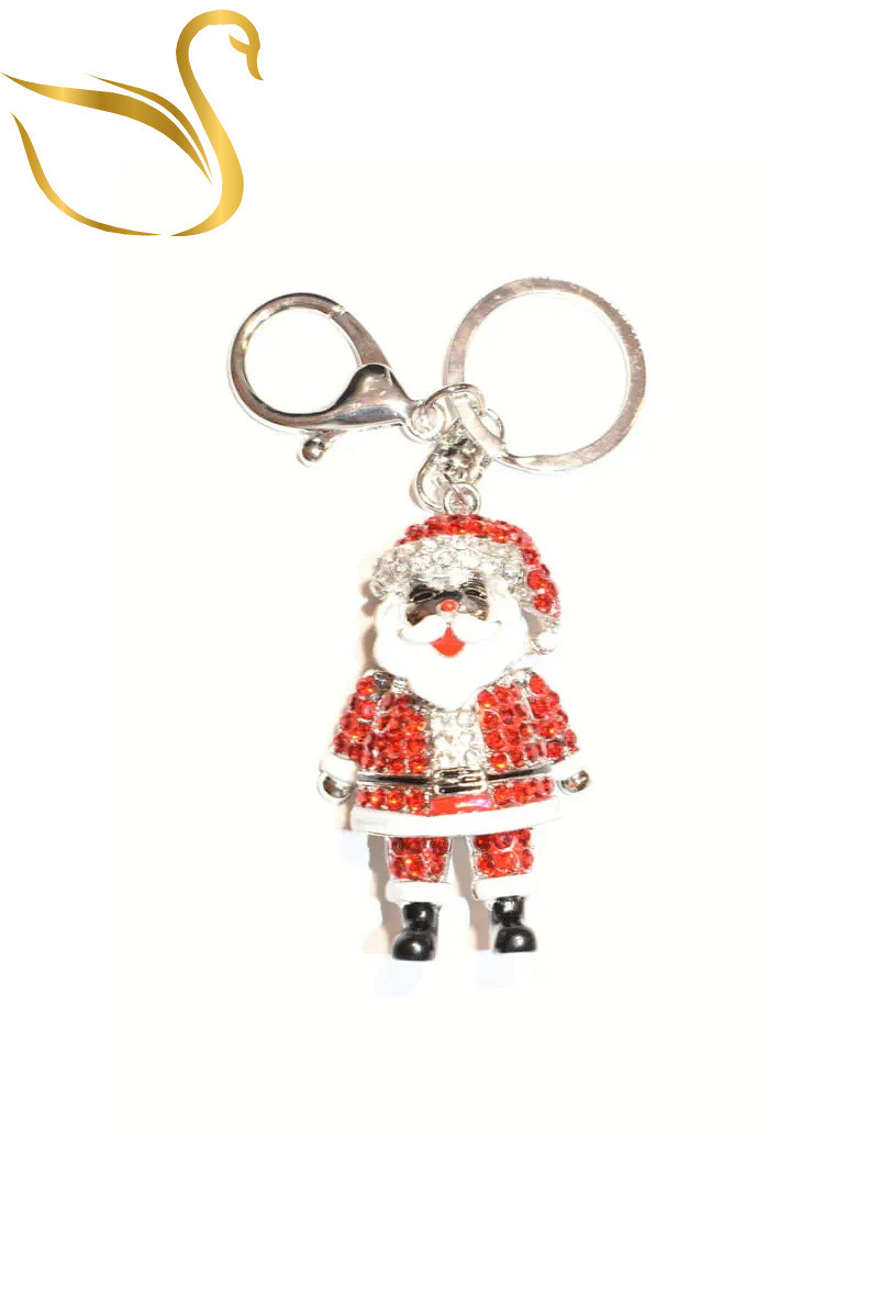 Wholesaler Emma Fantaisies - Santa bag jewelry key ring
