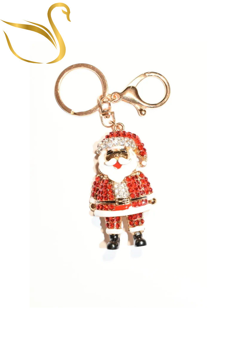 Wholesaler Emma Fantaisies - Santa bag jewelry key ring