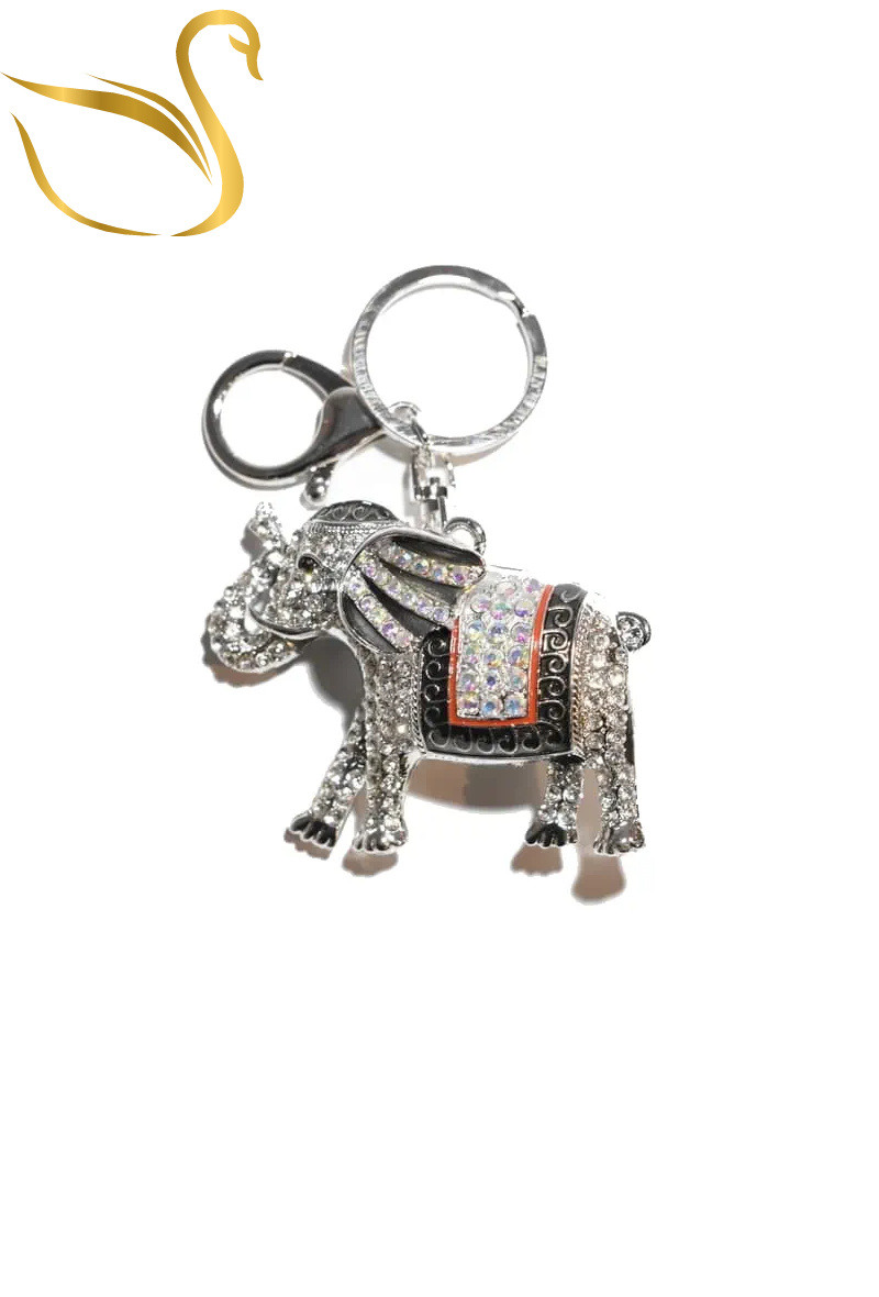 Wholesaler Emma Fantaisies - Elephant bag jewelry key ring