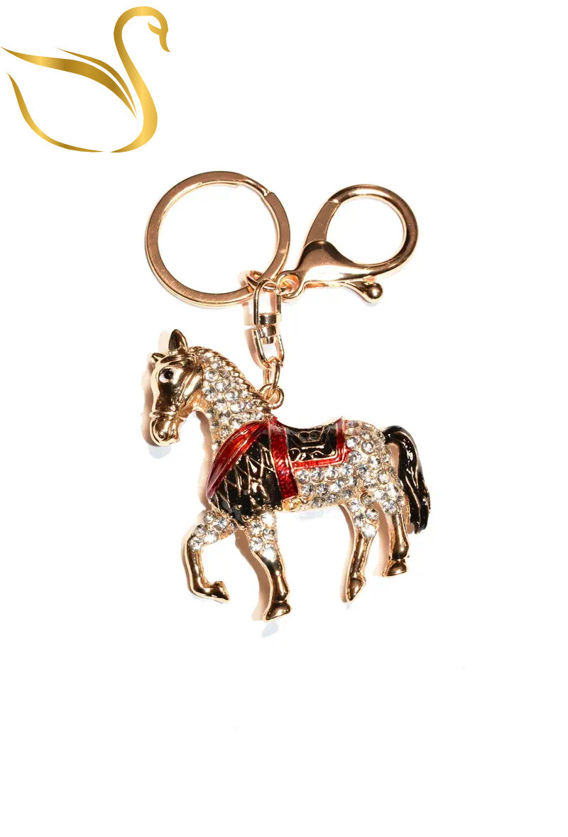 Mayorista Emma Fantaisies - Llavero de joyería con bolso de caballo