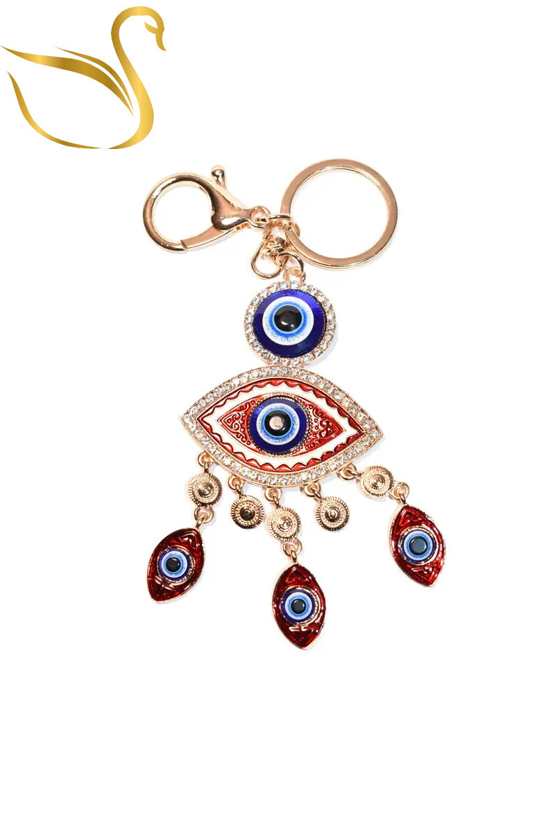 Mayorista Emma Fantaisies - Llavero de joyería con bolso de ojo de Fatma