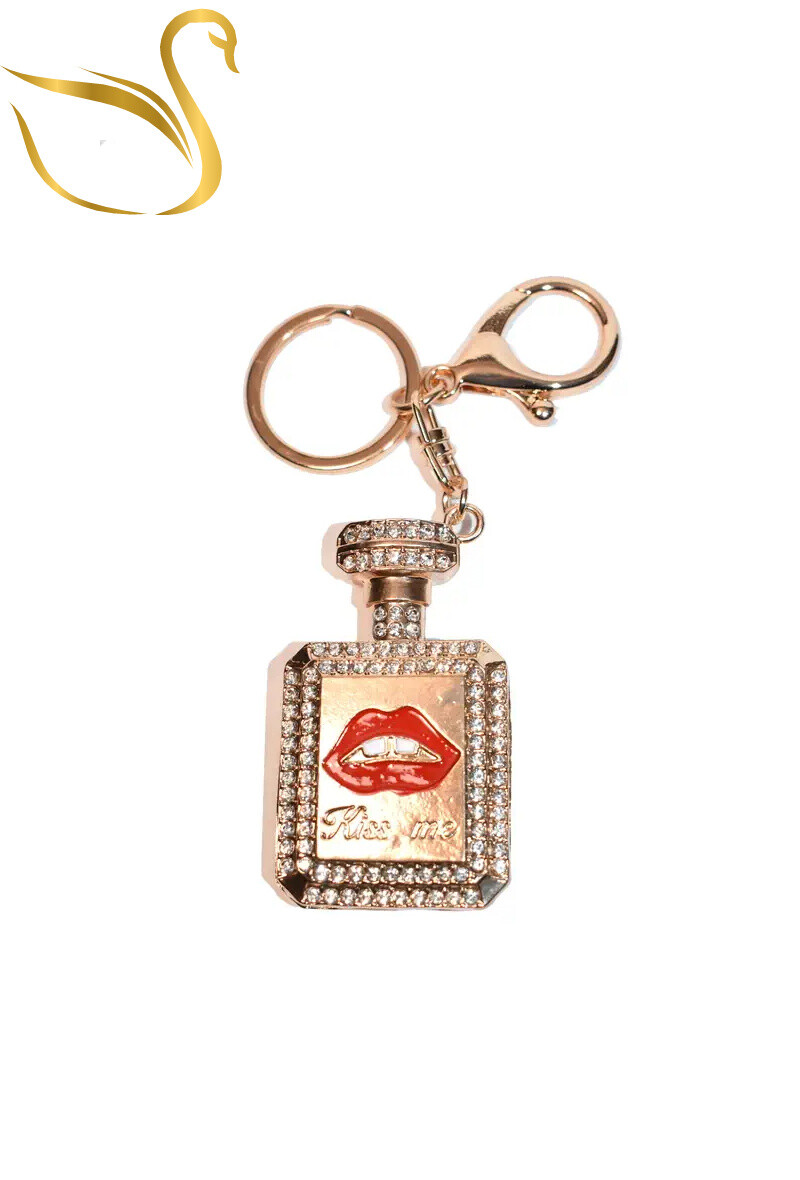 Grossiste Emma Fantaisies - Porte-clé bijoux de sac flacon de parfum