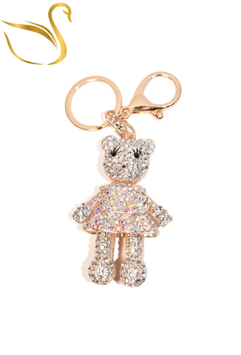 Grossista Emma Fantaisies - Portachiavi con gioielli per borsa dell'orso