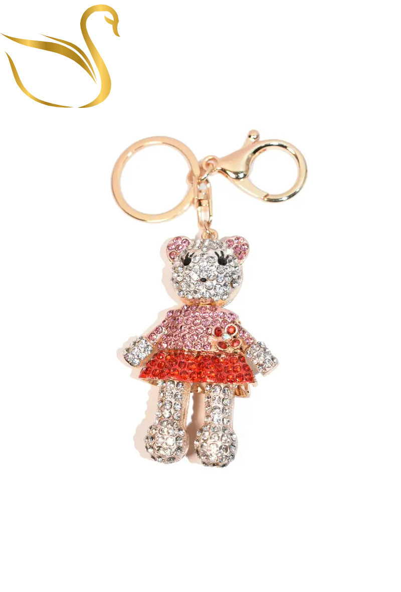 Grossista Emma Fantaisies - Portachiavi con gioielli per borsa dell'orso
