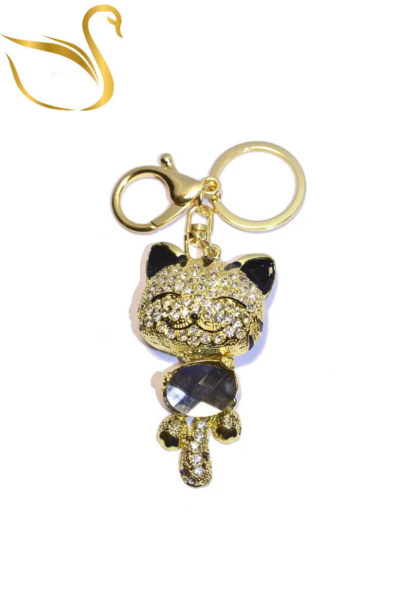 Mayorista Emma Fantaisies - Llavero de joyería con bolso de gato