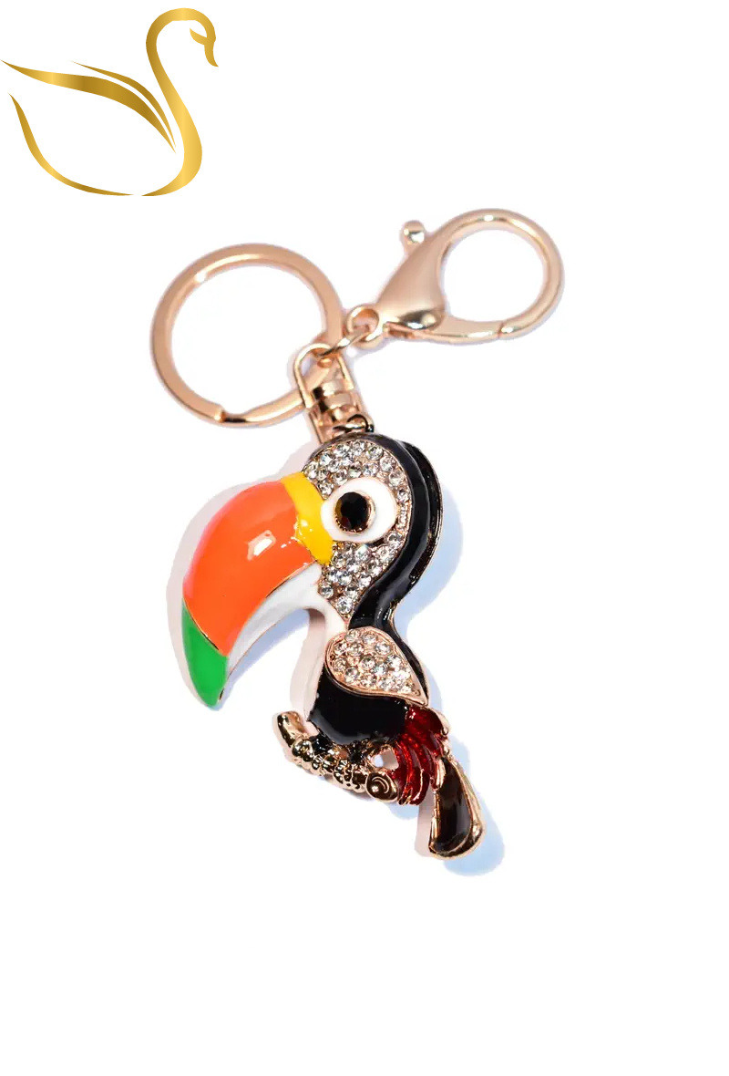 Mayorista Emma Fantaisies - Llavero joya bolso loro