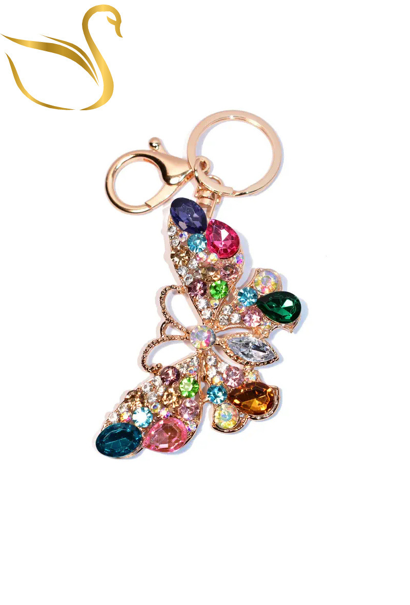 Mayorista Emma Fantaisies - Llavero de joyería con bolso de mariposa